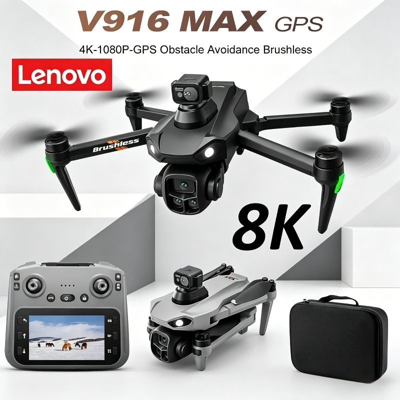 Drone Multispectral - 레노버 V916MAX 프로페셔널 8K 드론 HD