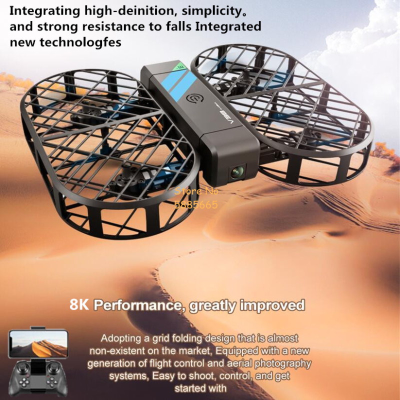 Drone Lidar - 8K HD 카메라 360 ° 보호