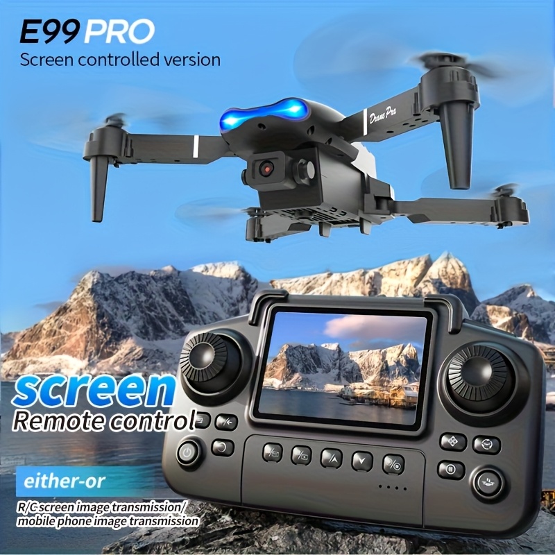 Drone Lidar - E99 PRO MAX: 듀얼 HD 카메라,