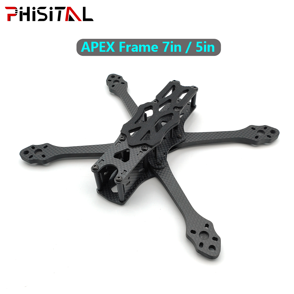 APEX 프레임, 7인치/6인치/5인치 카본 섬유 쿼드 - Drone Lidar 리뷰 및 가격