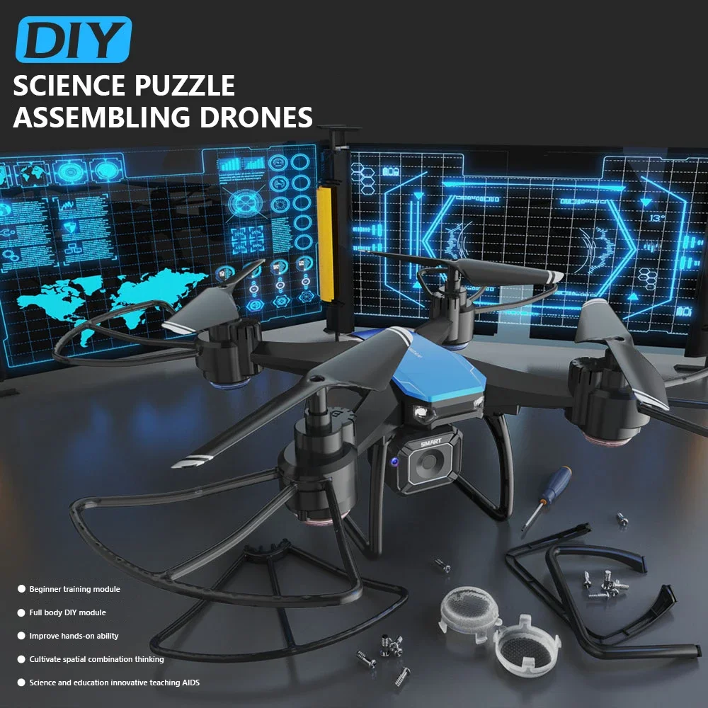 JJRC H108 DIY 교육용 조립 미니 드론 인터랙 - Drone Video Production 리뷰 및 가격