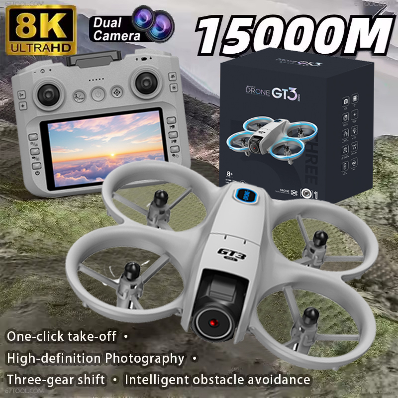 새로운 오리지널 GT3 미니 드론 8K GPS 전문 항 - Drone Multispectral 리뷰 및 가격